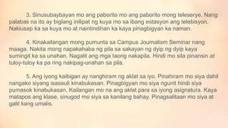 pinagbigyan ang mga virgin na barkada